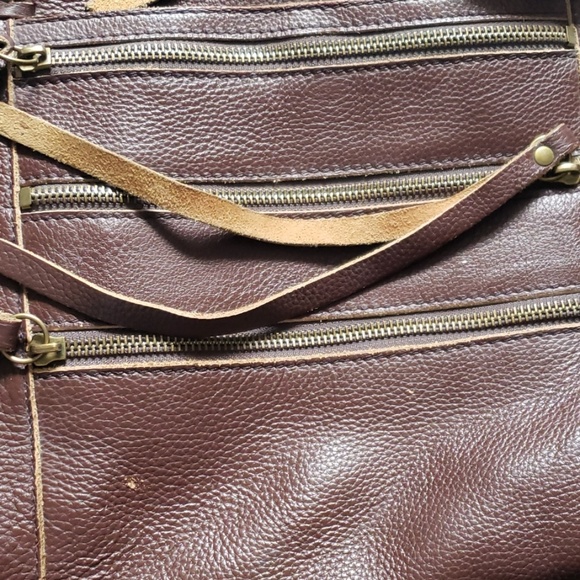Lucky Brand Bags Lucky Brand Brown Leather Crossbodyshoulder Bag